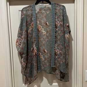 Beautiful Ladies Sheer Cover Top